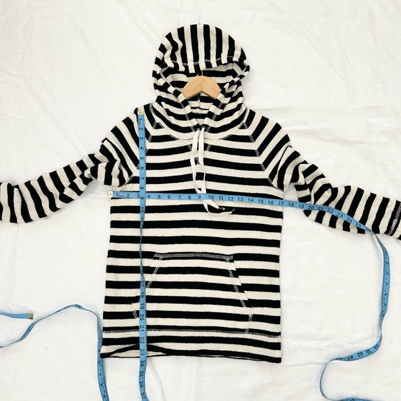 J.Crew Terry Knit Striped Hoodie - Picture 6 of 12